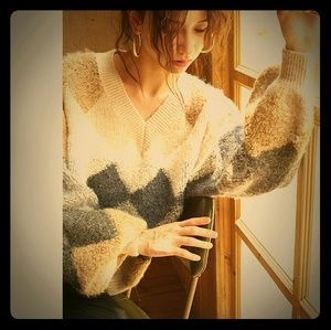 Knitted Pullover Sweater